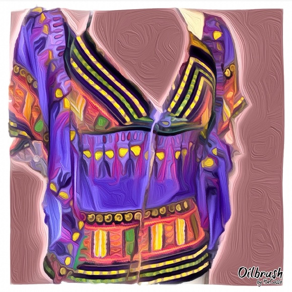 Farm Rio P/XS top/blouse - Picture 16 of 16